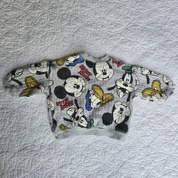 H&M Disney Mickey Mouse Baby 6-9 Month Sweatshirt Crew Neck Sweater - Picture 5 of 5